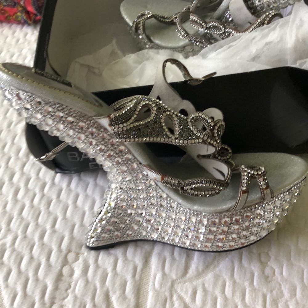 Silver heels